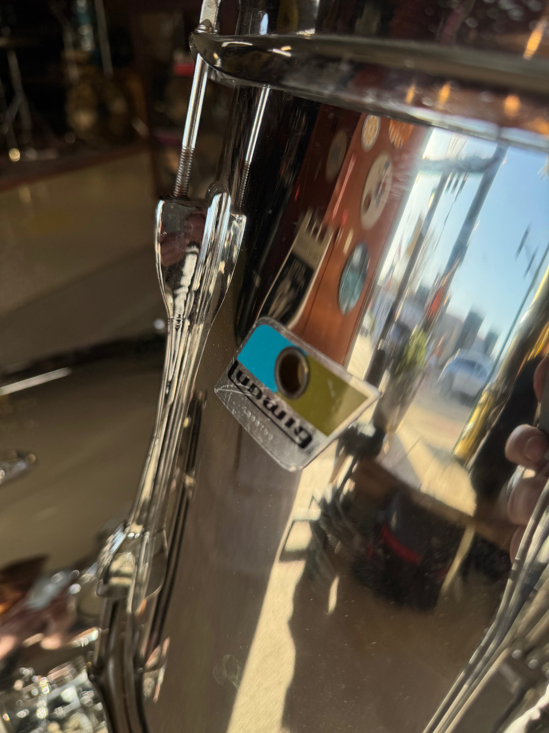 Ludwig Chrome Over Wood 14/16/18/24 Drum Set | Pocket Percussion