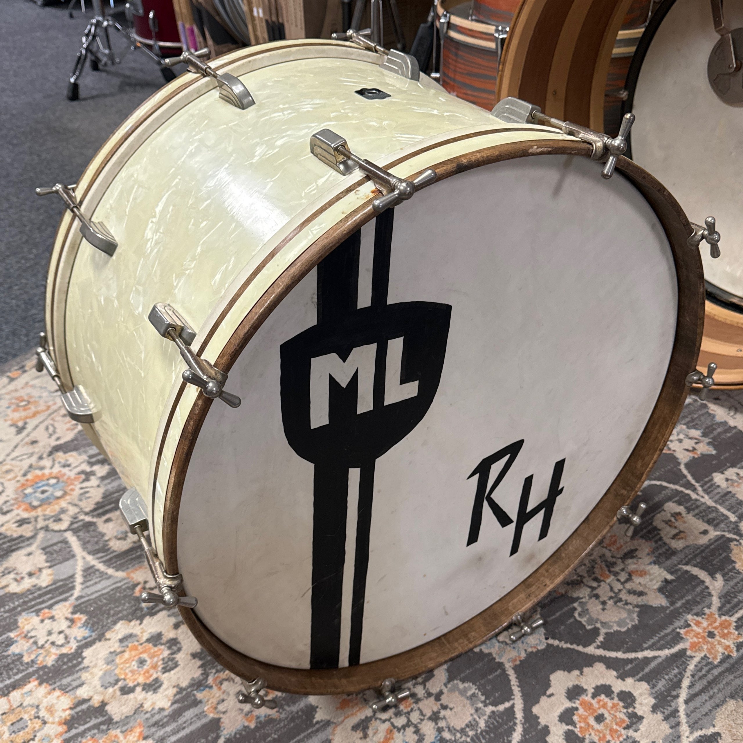 Leedy WMP Bass Drum 24x14 Pocket Percussion
