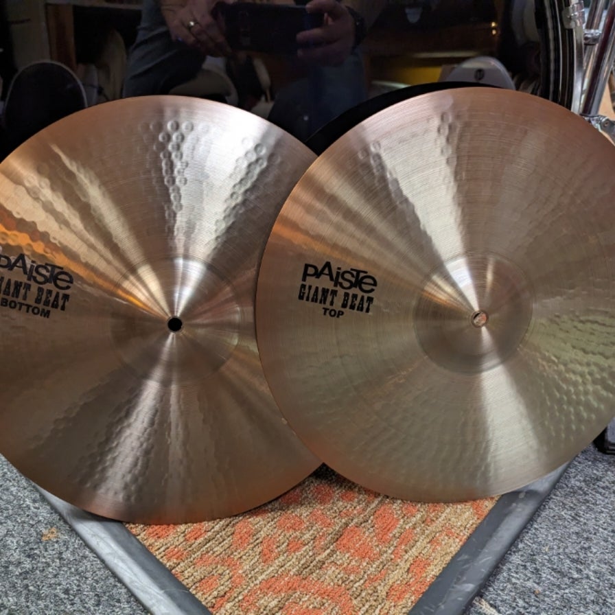 Paiste giant beat hi hats on sale
